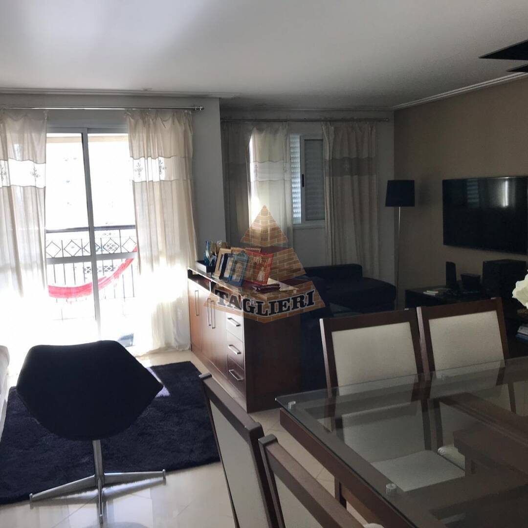 Apto. 89 m2  2 dormitórios (1 suíte) Sacada gourmet Móoca