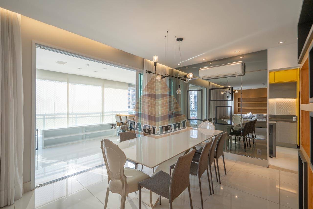 Apto varanda gourmet excelente planta. Mobiliado - Tatuapé. Padrão Porte